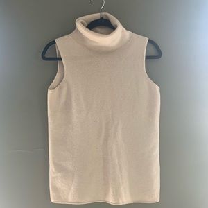 The Row merino wool & cashmere turtleneck top